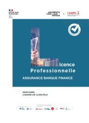 Plaquette Lpro banque 2026