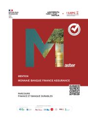 Plaquette master banque 2026